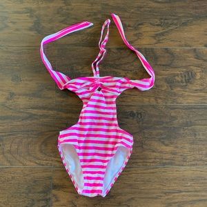 One piece toddler swimsuit